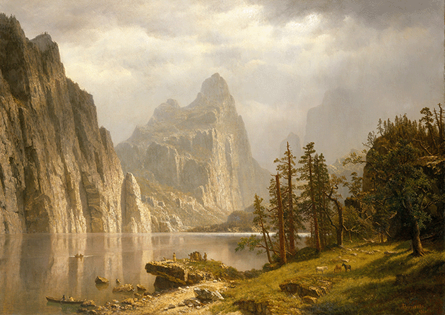 Albert Bierstadt, Merced River, Yosemite Valley, 1866. Image: The Metropolitan Museum of Art, New York. Gift of the sons of William Paton, 1909, 09.214.1